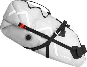 Sacoche de Selle Cyclite Saddle Bag Large / 02 | 12.9 L | Gris Clair