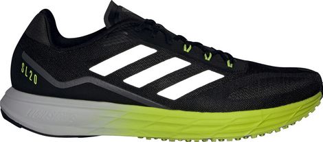 Chaussures de Running adidas SL20 2 Noir Jaune Homme