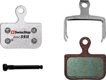 Pastillas de freno orgánicas SwissStop Disc 35 E para frenos Sram / Avid