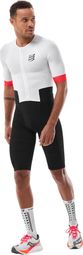 Compressport Stream triatlonpak wit/zwart voor heren