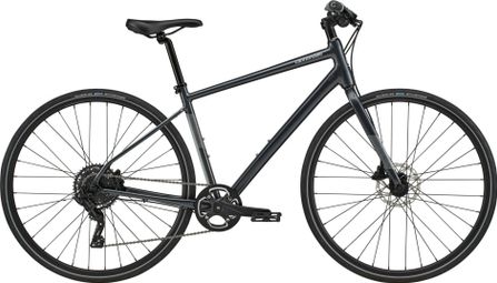 Cannondale Quick 4 Fitness Bike microSHIFT Advent 9S 700 mm Graphit Grau