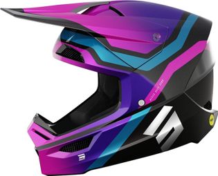 Casco Shot Race Sky Purple Chrome