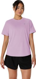 Camiseta de running Asics Core rosa para mujer