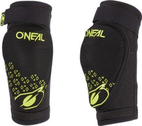 Coderas infantiles O'Neal Dirt V.23 Negro / Amarillo Fluorescente