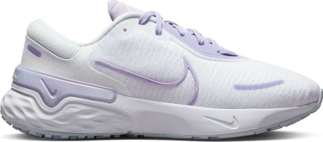 Nike Renew Run 4 Damen Laufschuhe Weiß Violett