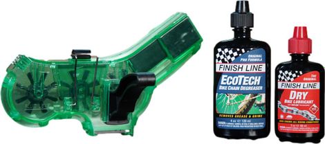 Limpiador de Cadenas <p>Finish</p>Line + Lubricante Seco + Desengrasante Ecotech