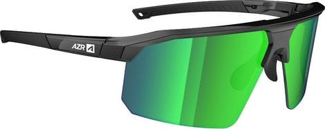 AZR Arrow RX-bril: zwart gelakt/groen met meerlaagse coating 