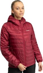 Veste randonnée isolante ultralégère femme Pursuit Rouge