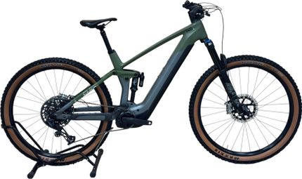 produit reconditionné . Cube Stereo Hybrid 140 HPC TM 750 Sram GX 2022 . VTT électrique . Cube . très bon état