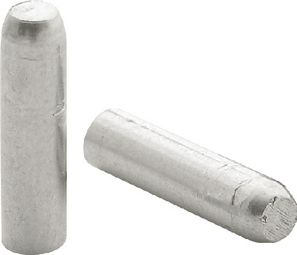 Embouts de Câbles de Dérailleur en Alu Elvedes 1.6 mm Argent (10pcs)