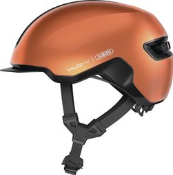 Abus Hud-Y Goldfish Orange / Bronze Helm