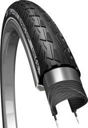 CST Pneu extérieur Xpedium Pro 28 x 1 3/8 Noir avec lignes réfléchissantes