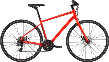 Cannondale Quick 5 Fitnessrad Shimano Turnier 7S 700 mm Acid Red