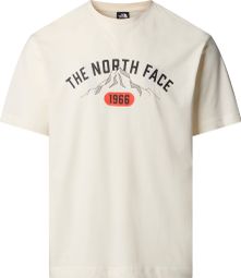 T-Shirt Manches Courtes The North Face Varsity Graphic Blanc