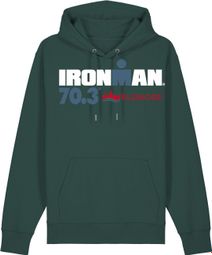 Sweat à Capuche Ironman 70.3 Aix En Provence Vert