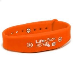 Bracelet OUTDOOR - Contient vos informations vitales et contacts d'urgence