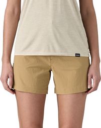 Short de Randonnée Femme Patagonia Quandary 5' Beige