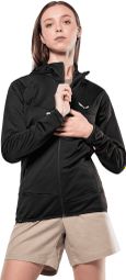 Salewa Puez Altavia Polarlite Fleecejacke Schwarz Damen