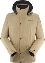 Veste Lafuma Imperméable Jaipur Gore tex Fleece Homme Beige