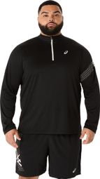 Asics Icon 1/2 Zip Top Black Men's