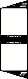 Forward Number Plate XL Black 