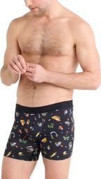 Saxx DropTemp Cooling Cotton Fly Gamer's Paradise Boxer Shorts Nero Uomo