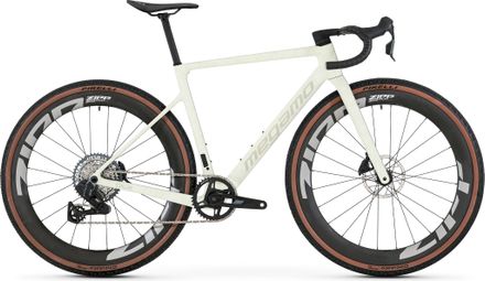 Bicicletta gravel Megamo Silk 02 Sram Rival XPLR AXS 13V 700 mm Beige/Bianco 2026