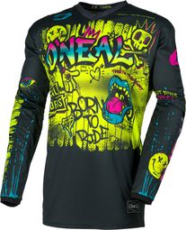O'Neal Element Racid Long Sleeve Jersey Black/Yellow Child