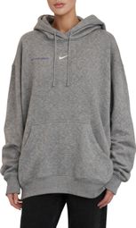 Nike Blocks League grijze hoodie voor dames