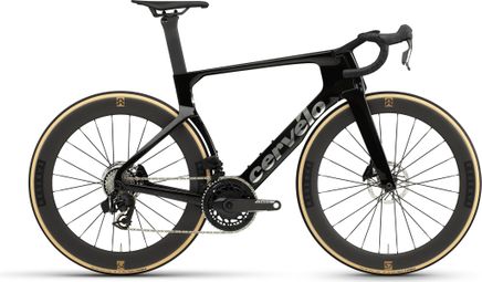 Bicicletta da strada Cervélo S5 Sram Force AXS 12V 700 mm Nero 2027