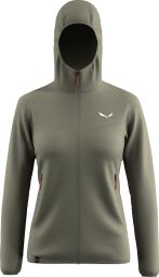 Salewa Puez Altavia Polarlite Fleecejack Dames Groen