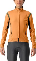 Castelli Perfetto Ros 2 Orange Women's Long Sleeve Jacket