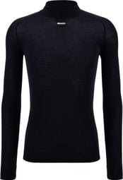 Santini Next 2 Skin Long Sleeve Jersey Black