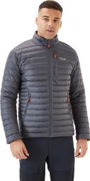 Chaqueta de plumón Rab Microlight Gris Hombre