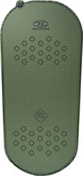 Colchón autohinchable Highlander Kip Mat, compatible con 30 mm, verde