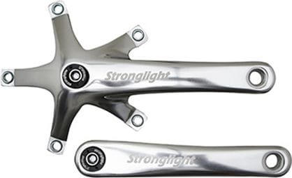 MANIVELLE DROITE + GAUCHE STRONGLIGHT TRACK 2000 PISTE - FIXIE L 170mm POUR PLATEAU 144