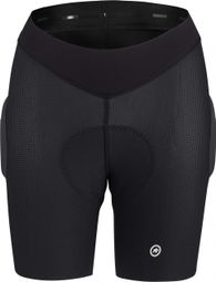 Pantaloncini Assos Trail Liner W da donna Black Series