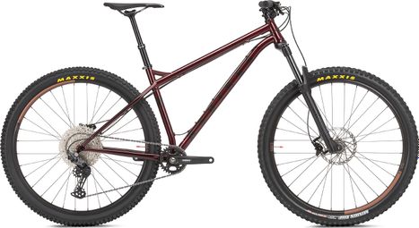 Semi-stijve MTB NS Bikes Eccentric Cromo Shimano Deore M6100 12V 29'' Donkerrood 2023