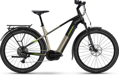 VTC Électrique Haibike Trekking 4 High Shimano Cues 10V 27.5'' 600Wh Beige/Noir 2026