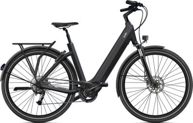 O2 Feel iSwan Explorer Power 6.1 Electric Hybrid Bike with Shimano Alivio 9-speed, 540 Wh, 27.5'' wheels, Intense Black, Size L (190/200 cm) - Display Bike