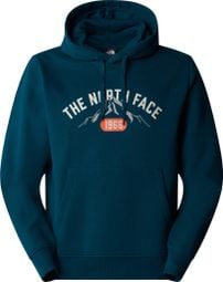 The North Face Hoodie Varsity Graphic Sweatshirt Blue