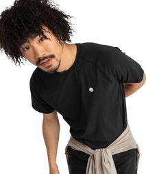 T-shirt randonnée manches courtes homme Cave Noir