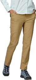 Pantalon de Randonnée Femme Patagonia Quandary Beige