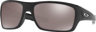 OAKLEY 2017 Sonnenbrille TURBINE Polished Schwarz / Prizm Schwarz Polarisiert Ref: OO9263-41