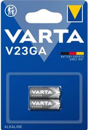 PILES TELECOMMANDE VARTA GP23 / LR23A / 8LR932 / MN21 / V23GA (Blister de 2 piles)