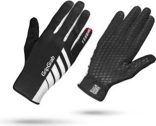 Lange Handschuhe GRIPGRAB Raptor Schwarz Weiß