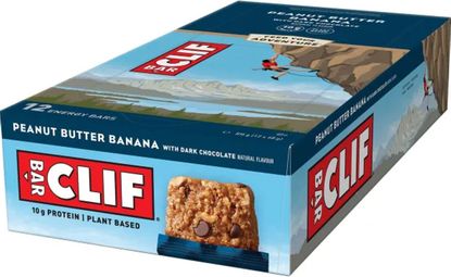 BARRA DI CLIF 12 Barrette energetiche Peanut Buter Banana