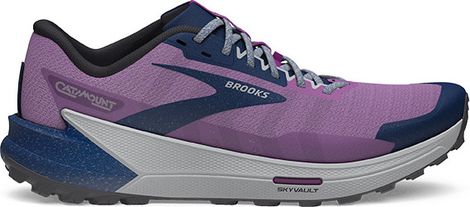Chaussures Trail Brooks Catamount 2 Violet Bleu Femme