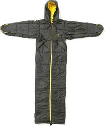 Bergstop sac de couchage et d'une veste et d'un Cozybag Classique - Noir-et-Jaune