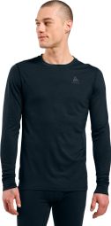 Odlo Merino 200 basislayer met lange mouwen, donkergrijs, heren